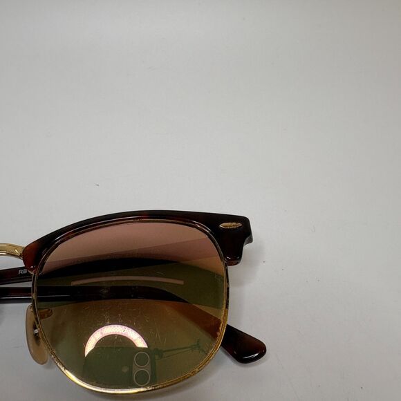 Authentic RAYBAN CLUBMASTER Sunglasses RB3016  *Scratched Lenses* - Picture 8 of 9